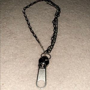 ❌SOLD❌ NEW Zipper chain necklace